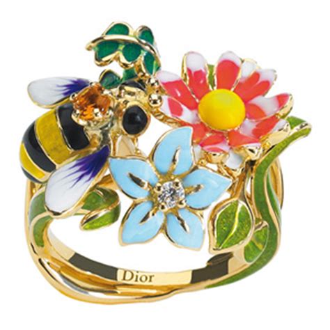 bague abeille dior|bague dior femme.